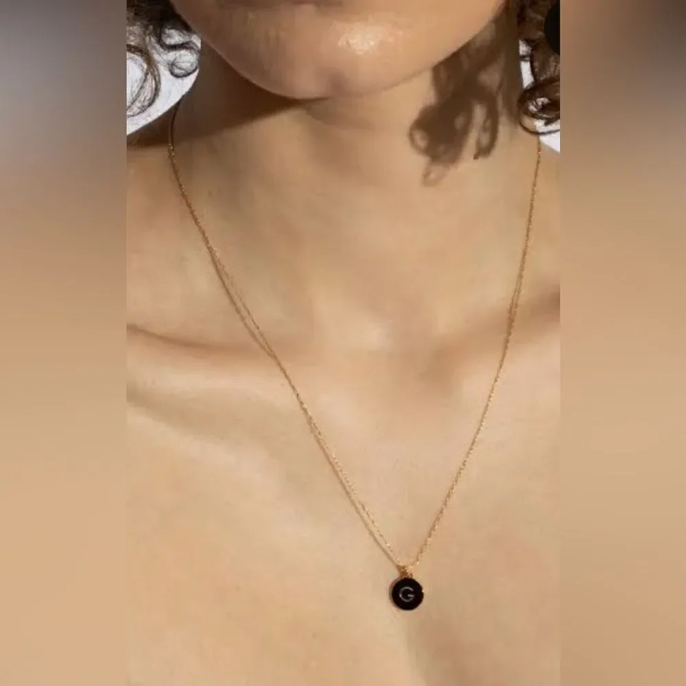 Kate Spade Mini Initial Pendant Necklace, A, NWT - Picture 5 of 5